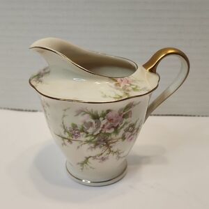 Theodore HAVILAND Creamer NEW YORK Rosalinde Pattern 4.5" X 4.5" ANTIQUE